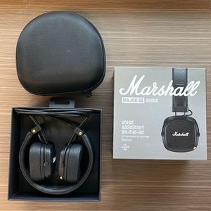 Marshall Major III Bluetooth Wireless On-Ear Headphones, Black